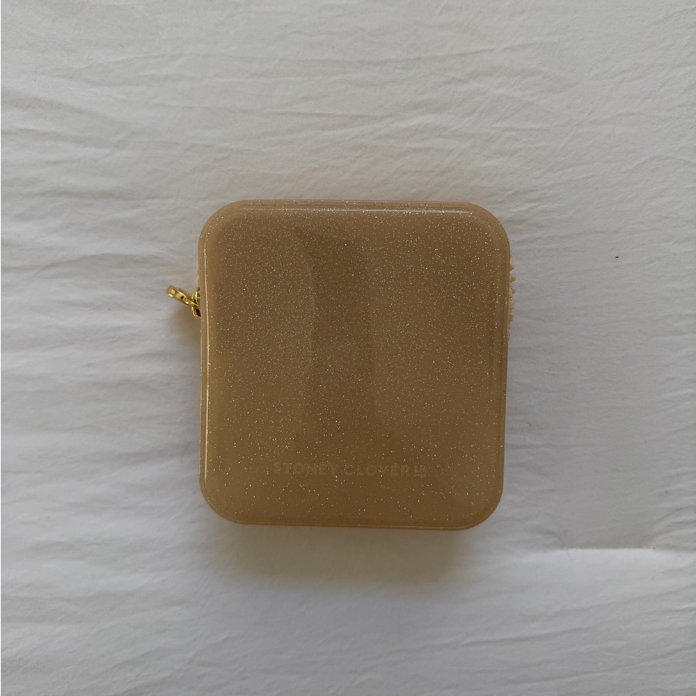 Gold Glitter Square Case